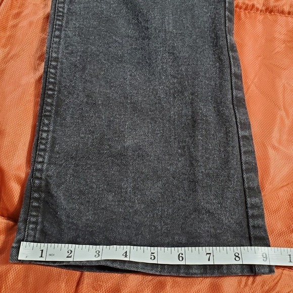 Cody James Jeans Mens 38x35 Night Rider Black Denim Stackable Straight Boot Cut‎ - Picture 11 of 14